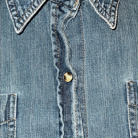 Motherhood maternity Denim Button-Up Shirt - Picture 2 of 7